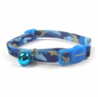Blue Camouflage Cat Collar by Ancol